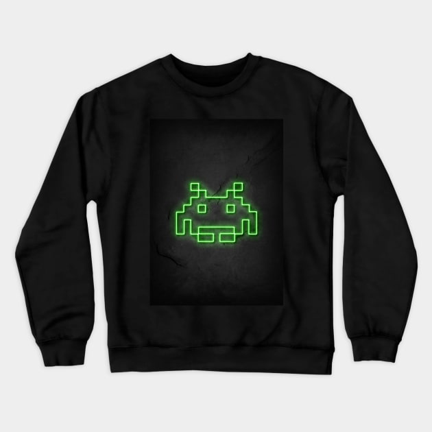 Space Invaders Crewneck Sweatshirt by Durro